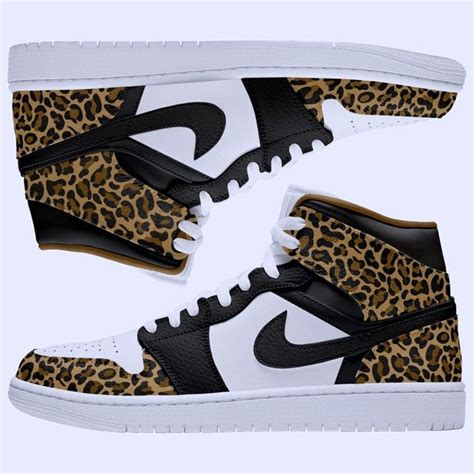 jordans leopard print